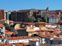 Nespecifikovaný výhled na destinaci Santander nebo výhled na město při pohledu z apartmánu