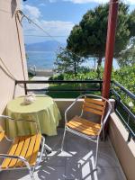Balkón nebo terasa v ubytování Platanidia Apartment Pelion
