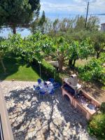 Zahrada ubytování Platanidia Apartment Pelion