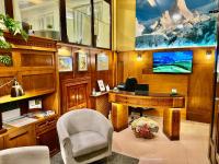 TV a/nebo společenská místnost v ubytování Hotel La Rivera