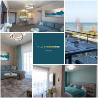 Posteľ alebo postele v izbe v ubytovaní Coral Luxury Apartment