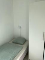 Postel nebo postele na pokoji v ubytování Feriehus med Sjøutsikt