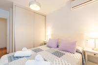 Postel nebo postele na pokoji v ubytování SN Parking Incluido 4Bd 2Bth Excelente Ubicacion