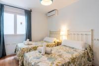 Postel nebo postele na pokoji v ubytování SN Parking Incluido 4Bd 2Bth Excelente Ubicacion