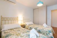 Postel nebo postele na pokoji v ubytování SN Parking Incluido 4Bd 2Bth Excelente Ubicacion
