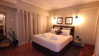 Posteľ alebo postele v izbe v ubytovaní Sea&Sun Glyfada Apartment