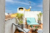 Balkón alebo terasa v ubytovaní La petite venise Empuriabrava Solarium Vue Mer, 2 Terrasses Clim Parking free Oc keys