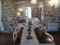 A seating area at Villa in Campagna con Piscina Privata