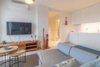 TV a/nebo společenská místnost v ubytování Casas do Forte Remos 5pax by Portugal hideaway