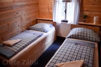 Postel nebo postele na pokoji v ubytování Penzion chalupa zátiší
