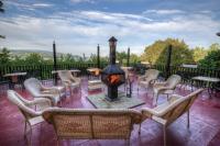 Balkon oz. terasa v nastanitvi Manoir Charlevoix