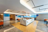 Holiday Inn Express Nanjing Riverside by IHGにあるシーティングエリア