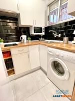 Kuchyň nebo kuchyňský kout v ubytování APARTBEACH DMS I 217 Vistas Playa y Climatizado