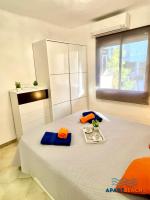 Kuchyň nebo kuchyňský kout v ubytování APARTBEACH DMS I 217 Vistas Playa y Climatizado