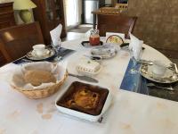 Jedlo v ubytovaní bed & breakfast alebo blízkom okolí