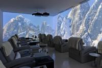 Ein Sitzbereich in der Unterkunft Fontainebleau Las Vegas