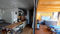 Kuchyň nebo kuchyňský kout v ubytování MOBIL HOME SELCE