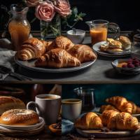 Jedlo v ubytovaní bed & breakfast alebo blízkom okolí