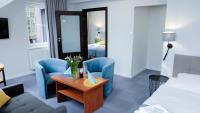 Televízia a/alebo spoločenská miestnosť v ubytovaní Hotel Rezydencja AS & Spa-Najwyżej w Karpaczu