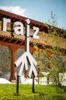 A garden outside Hotel Raíz