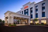 una representación del frente de un hotel en Hampton Inn &amp; Suites Manteca, en Manteca