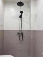 Koupelna v ubytování Premium Suites