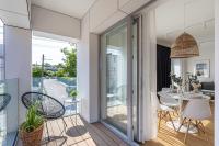 Balkón nebo terasa v ubytování S35 Apartments Gdynia Orłowo