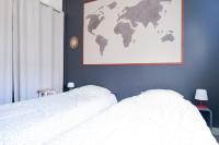 Posteľ alebo postele v izbe v ubytovaní Superbe maison de vacances entre plage et marais - 7 pers