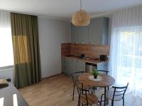 Kuchnia lub aneks kuchenny w obiekcie Flauta Apartamenty Rodzinne
