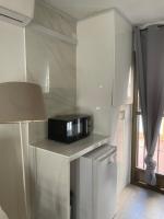 A kitchen or kitchenette at SANTA PAULA CENTRO JUNTO CATEDRAL center