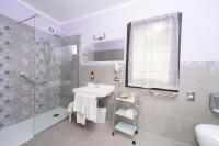 A bathroom at Locanda Fassa