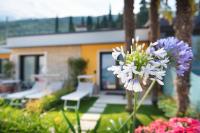 A garden outside Locanda Fassa