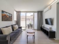 TV a/nebo společenská místnost v ubytování Penthouse Terrace city-sea view by CanariasGeytaway