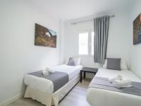 Postel nebo postele na pokoji v ubytování Penthouse Terrace city-sea view by CanariasGeytaway