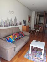 Posezení v ubytování Pleno centro, Terraza, Principe, 5 min casco vello y estación AVE