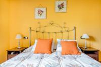 Postel nebo postele na pokoji v ubytování Masia Castellvi B&B