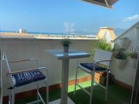 A balcony or terrace at Apartamento Atico Duplex de 1 dorm en Tarifa