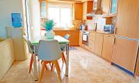A kitchen or kitchenette at LOVELY AND SUNNY APARTAMENT 300m FROM BEACH!!
