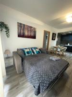 Postel nebo postele na pokoji v ubytování Apartamento Sofia Los Cristianos
