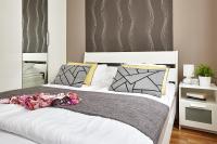Posteľ alebo postele v izbe v ubytovaní 7Seasons Apartments Budapest