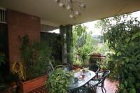 Vonkajšia záhrada v ubytovaní La Terrazza Sul Po