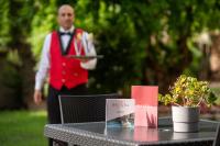 Vonkajšia záhrada v ubytovaní Hotel Terme Helvetia