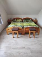 Posteľ alebo postele v izbe v ubytovaní Privat ZUZANA