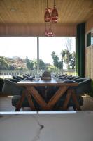 En generel udsigt til bjerge eller udsigt til bjerge taget fra hotellet