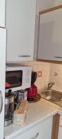 Kuchyňa alebo kuchynka v ubytovaní Innenstadtgarten-Wohnung