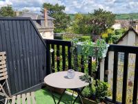 Parveke tai terassi majoituspaikassa Appartement Balcon Centre Cabourg