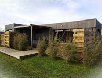 Vonkajšia záhrada v ubytovaní Cottage chaleureux avec Sauna & Jacuzzi