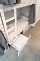 Posteľ alebo postele v izbe v ubytovaní Sea Hostel Barcelona