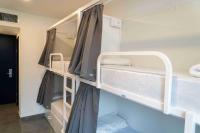 Posteľ alebo postele v izbe v ubytovaní Sea Hostel Barcelona