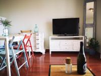 TV a/nebo společenská místnost v ubytování Apartamentos 62 Peñiscola